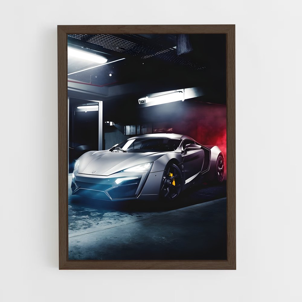 Poster magnifique Lykan Hypersport – affiche W Motors (vue 5)